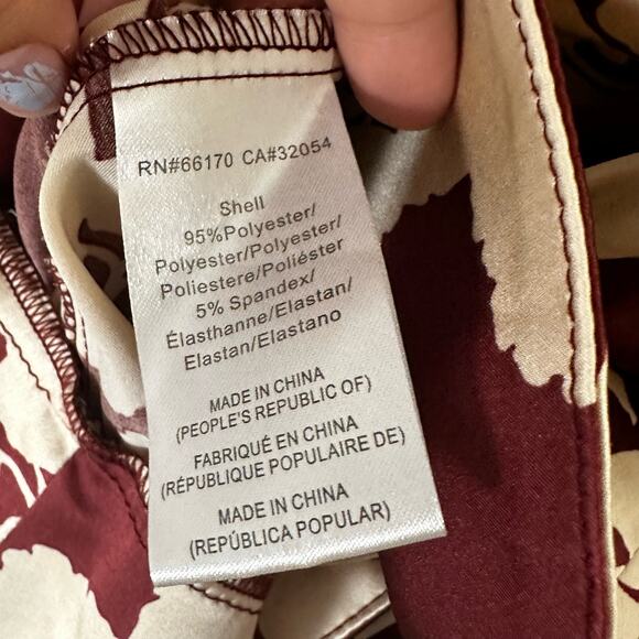 Anthropologie Floral Wrap Blouse - Picture 10 of 10